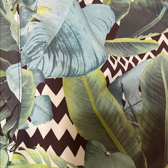 RBX Women's Athletic Shorts with Tropical Print - Picture 3 of 10